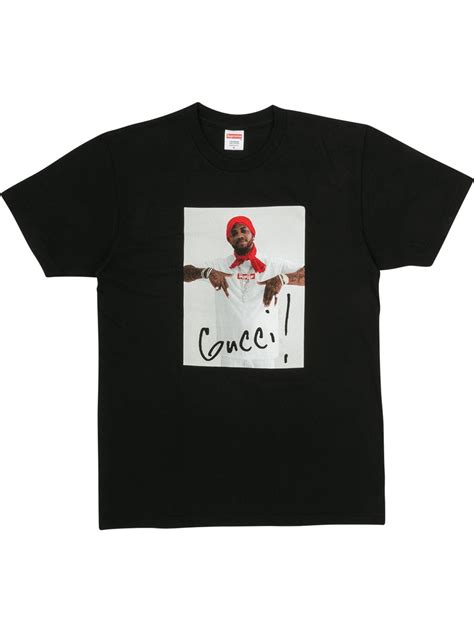 gucci mane supreme replica|gucci mane graphic print shirt.